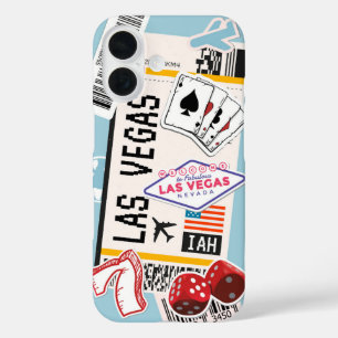 Coques iPhone 16 Las Vegas Boarding Pass