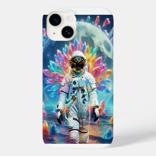 Coque Pour iPhone 14 L'astronaute Crystal Dream