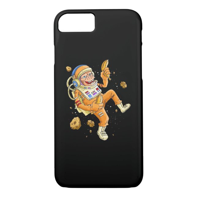 Coques Case-Mate iPhone L'astronaute Monkey Space (Dos)