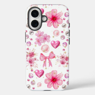 Coques iPhone 16 L'attrait du rose