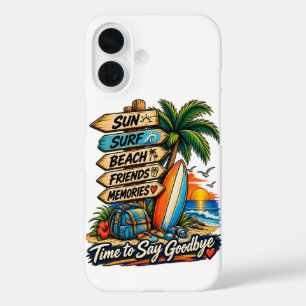 Coques iPhone 16 L'au revoir de l'été