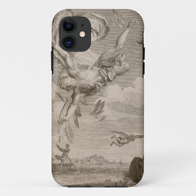 Coques Case-Mate iPhone L'automne d'Icare, 1731 (gravure) (Dos)