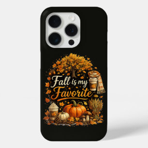 Coque iPhone 15 Pro L'automne est mon automne confortable préféré Citr