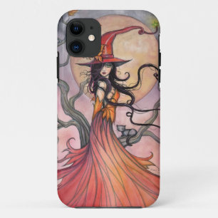 Coque Case-Mate Pour iPhone L'automne magique sorcière et Imaginaire de chats