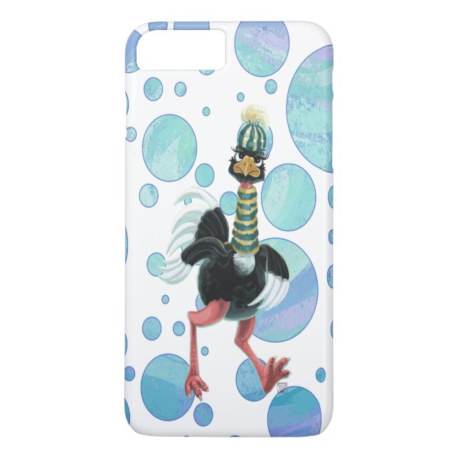 Coques Case-Mate iPhone L'autruche arctique à la course (Dos)
