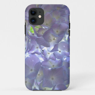Coque iPhone 11 Lavender Hydrangeas fleurs violettes
