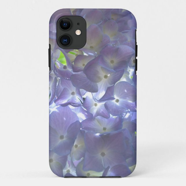 Coques Case-Mate iPhone Lavender Hydrangeas fleurs violettes (Dos)