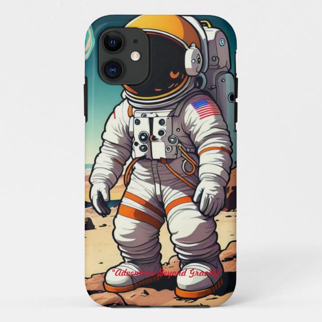 Coques Case-Mate iPhone "L'aventure des astronautes" (Dos)