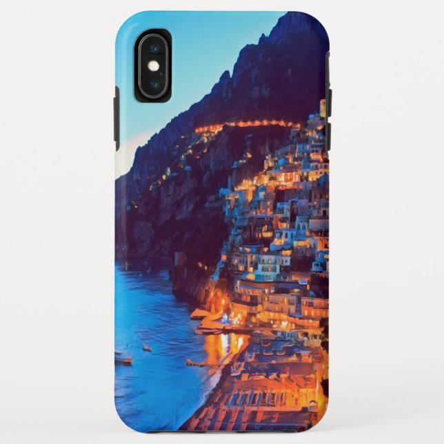 Coques Case-Mate iPhone ldp POSITANO Côte Amalfi - coucher de soleil pris  (Dos)