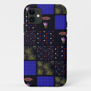 Case-Mate iPhone Case Le 4 juillet Patchwork Motif - le 4 juillet
