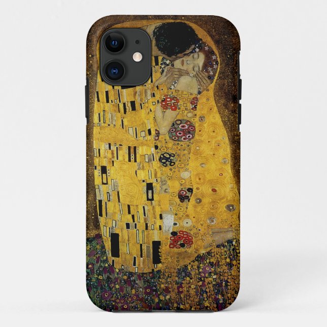 Coques Case-Mate iPhone Le baiser de Gustav Klimt (Dos)