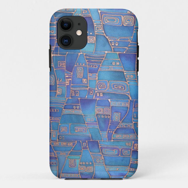 Coques Case-Mate iPhone Le bleu aiment Klee (Dos)