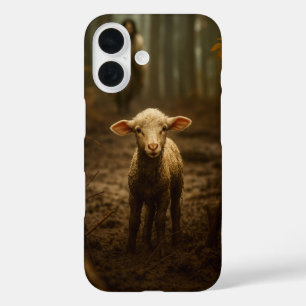 Coques iPhone 16 Le Bon Berger et l'Agneau Perdu – Jésus & Agneau