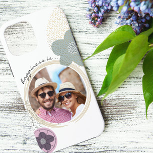 Case-Mate iPhone Case Le bonheur, c'est... Photo  Fleurs d'art pop Abstr
