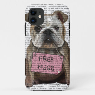Etui iPhone Case-Mate Le bouledogue libèrent des étreintes