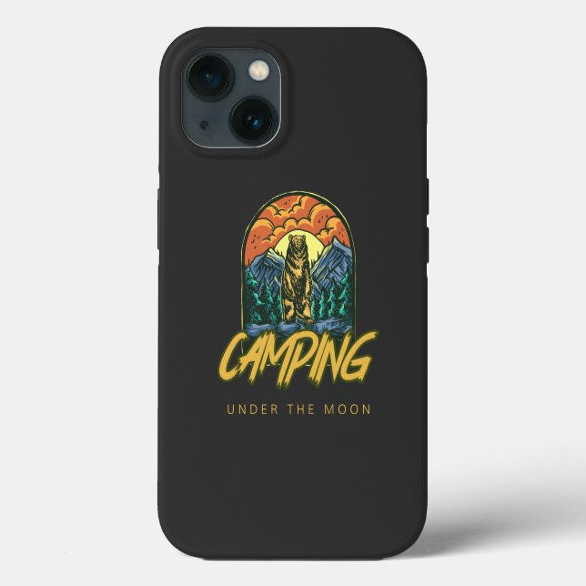 Coques Case-Mate iPhone Le Camping Est Ma Langue D'Amour (Verso)
