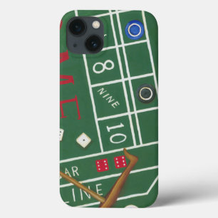 Case-Mate iPhone Case Le casino chie le Tableau avec des puces et des