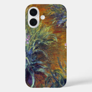 Coques iPhone 16 Le chemin à travers les Irises par Claude Monet