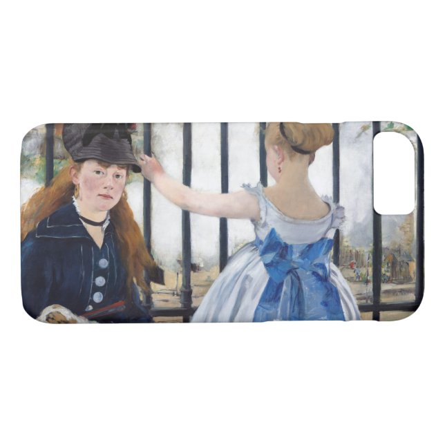 Coques Case-Mate iPhone Le Chemin de fer, Edouard Manet (Dos (Horizontal))