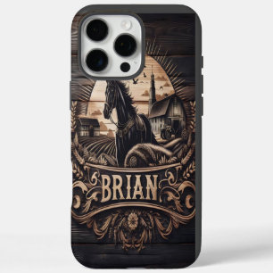 Coques iPhone 16 Pro Max Le cheval de ferme de Brian
