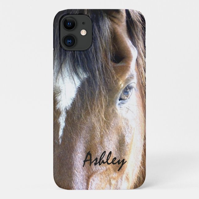 Coques Case-Mate iPhone Le cheval équin de l'âme | personnalisé (Dos)