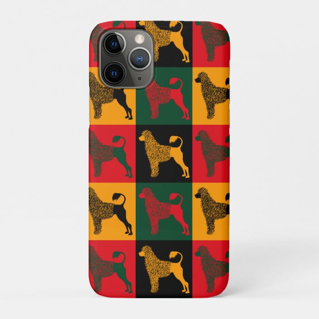 Coques Case-Mate iPhone Le chien d'eau portugais intelligent (Dos)