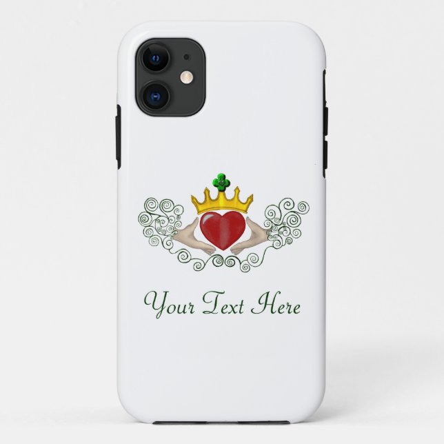 Coques Case-Mate iPhone Le Claddagh (couleur complète) (Dos)