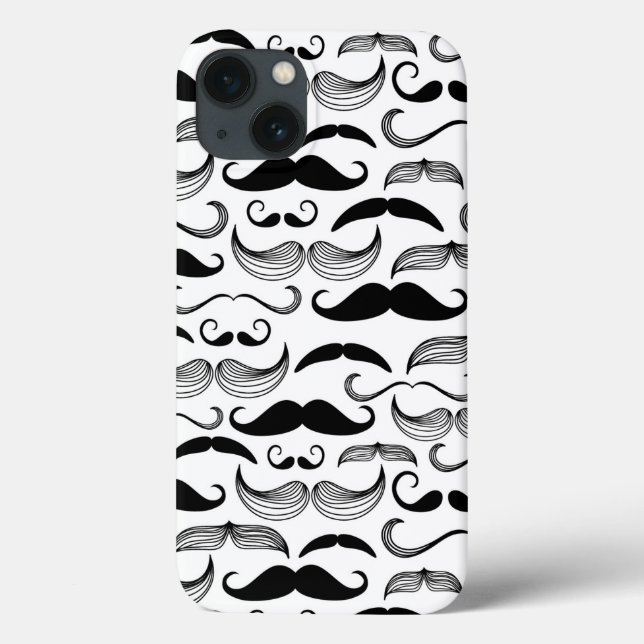 Coques Case-Mate iPhone Le club des gentlemen. Moustache 2 (Verso)