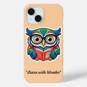 Coque Pour iPhone 15 "Le club du livre des hibou"