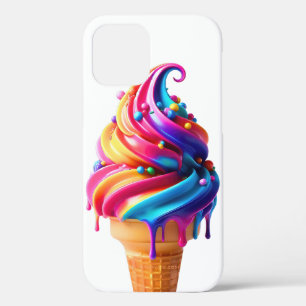 Case-Mate iPhone Case Le cône de glace classique de SlipperyJoe's vibran