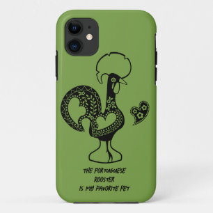 Case-Mate iPhone Case Le coq portugais est mon animal de compagnie préfé