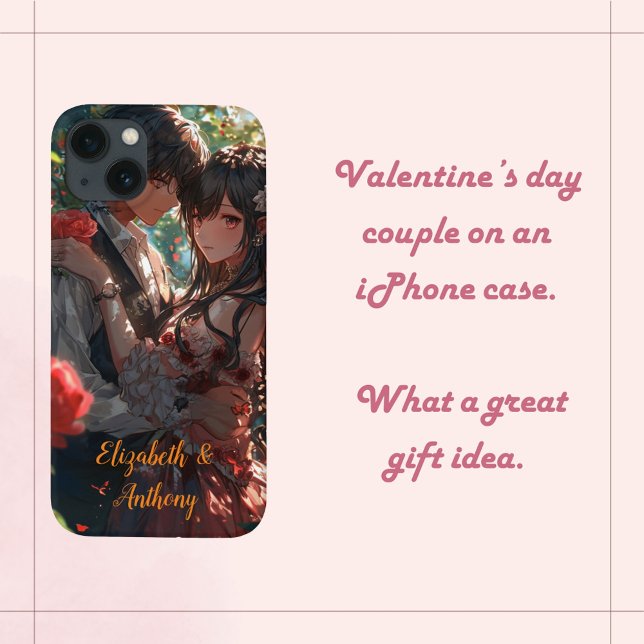 Coques Case-Mate iPhone Le couple de la Saint Valentin (Créateur téléchargé)