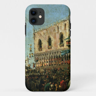Coque iPhone 11 Le doge dans Shrove le festival de mardi sur le