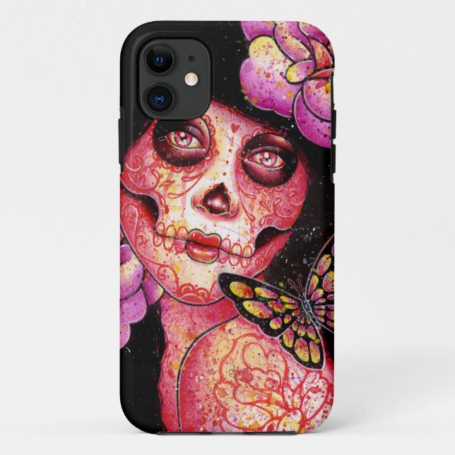 Coques Case-Mate iPhone Le doux - jour de la fille morte (Dos)