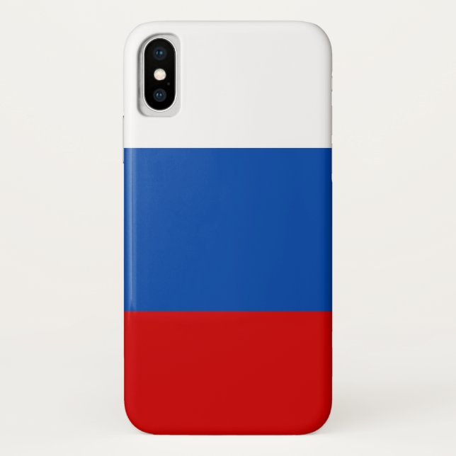 Coques Case-Mate iPhone Le drapeau de la Russie (Dos)
