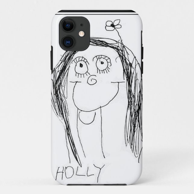 Coques Case-Mate iPhone Le Drawing de Your Child (Dos)