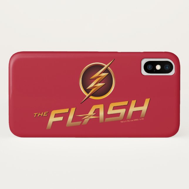 Coques Case-Mate iPhone Le Flash | Logo TV Show (Dos (Horizontal))