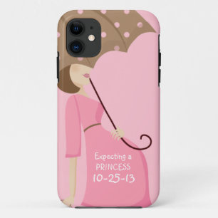 Coque iPhone 11 Le genre mignon d'échéance indiquent la femme