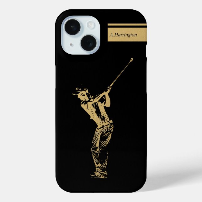 Coques Case-Mate iPhone Le golfeur (Verso)