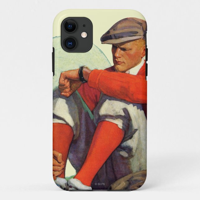 Coques Case-Mate iPhone Le golfeur a continué l'attente (Dos)