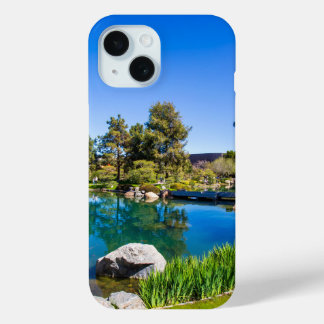 Coque Pour iPhone 15 Le Jardin de l'amitié japonaise