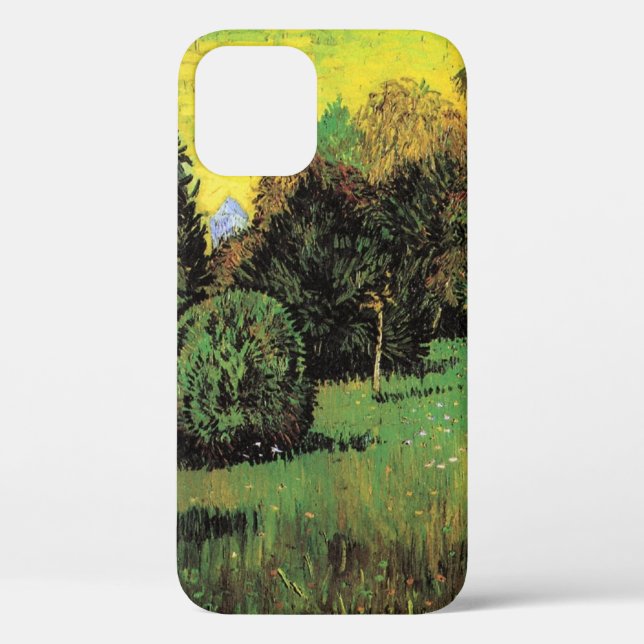 Coques Case-Mate iPhone Le jardin des poètes par Vincent van Gogh (Verso)