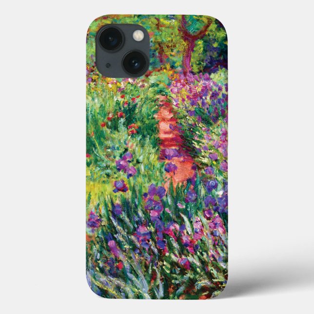 Coques Case-Mate iPhone Le jardin d'Iris par Claude Monet  (Verso)