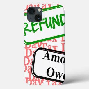 Case-Mate iPhone Case Le jour de l'impôt ? 
