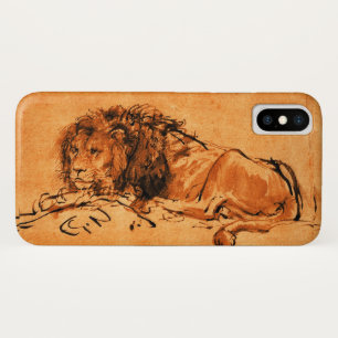 Case-Mate iPhone Case LE LION DU CAP, orange antique, noir