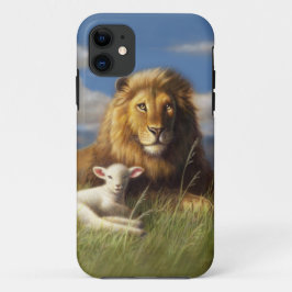 COQUE iPhone 11 LE LION ET L'AGNEAU