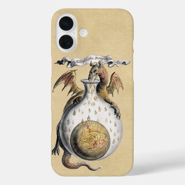 Coques Case-Mate iPhone Le livre d'antiquités creusé du Dragon (Verso)