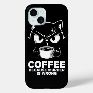 Coque Pour iPhone 15 Le meurtre est faux