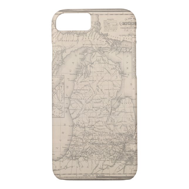 Coques Case-Mate iPhone Le Michigan 9 (Dos)