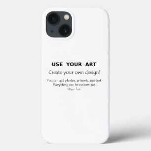 iPhone 13 Coque Le modèle facile font votre propre cas rocailleux